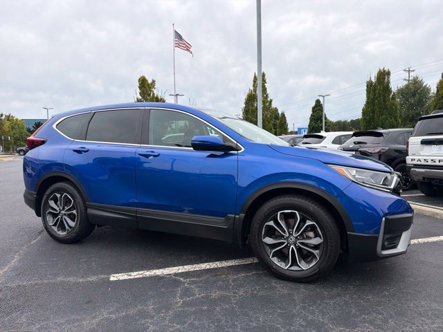 Certified Used 2020 Aegean Blue Metallic Honda EX-L image 4
