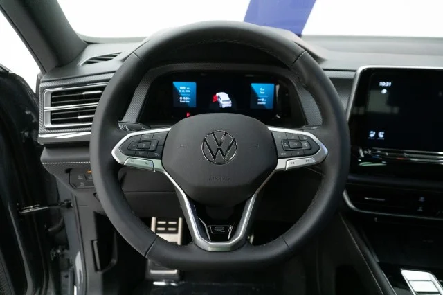 New 2026 Pure Gray Volkswagen 2.0T SEL R-Line Black image 27