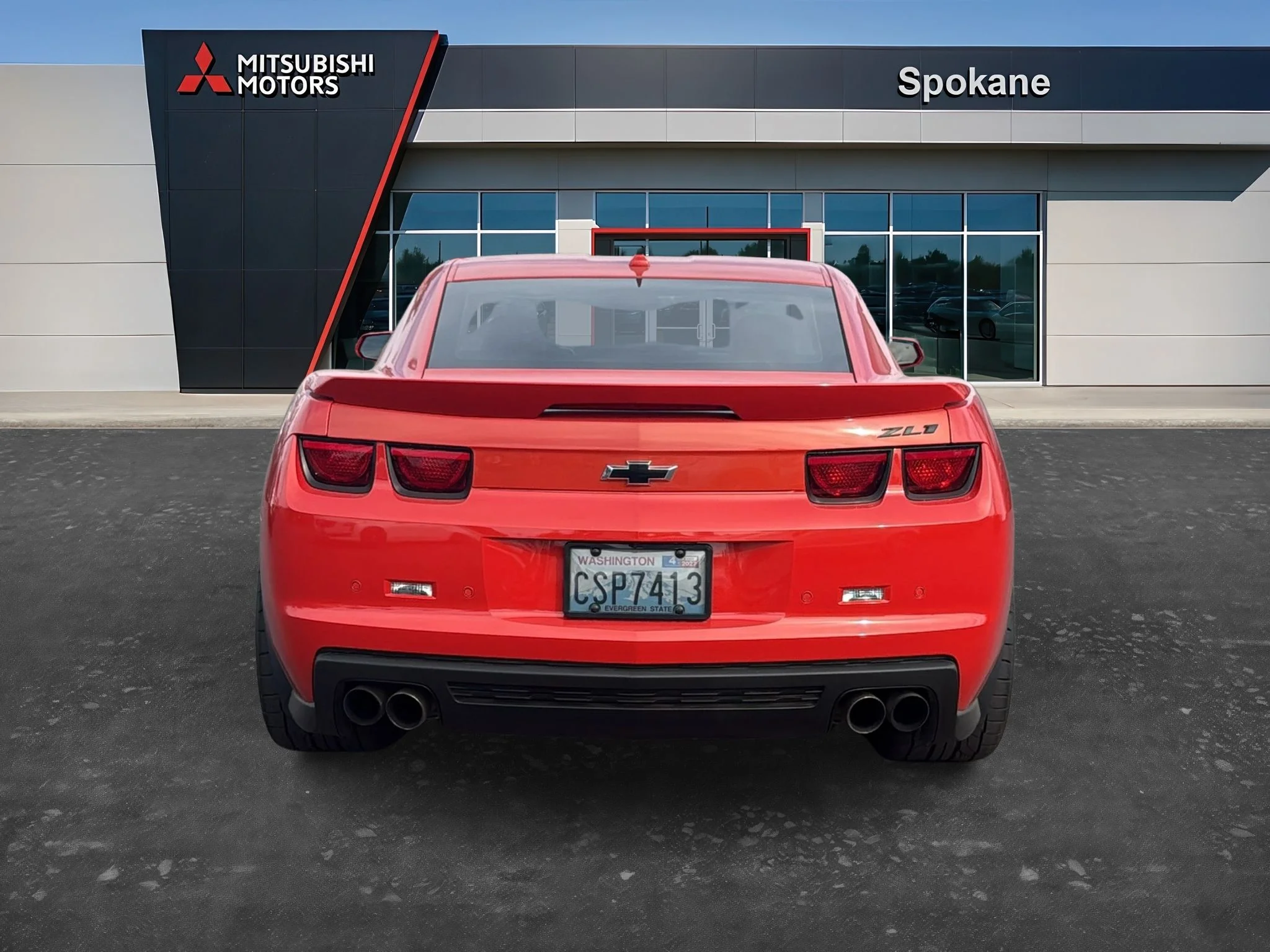Used 2013 Inferno Orange Metallic Chevrolet ZL1 image 6