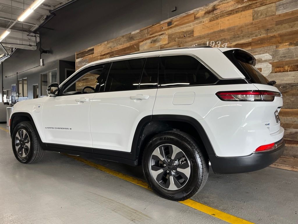 Used 2022 Bright White Clearcoat Jeep 4xe image 17