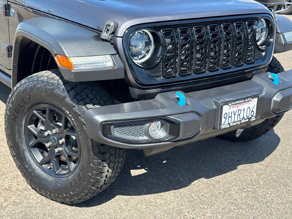 Certified Used 2024 Gray Jeep Willys 4xe image 6