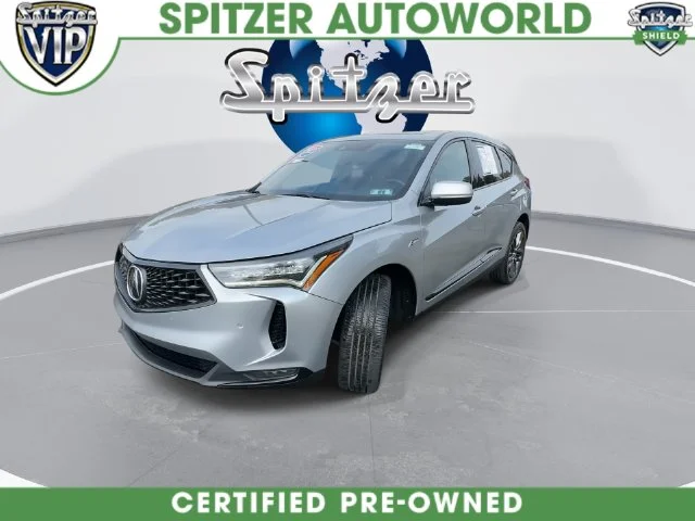Certified Used 2023 Lunar Silver Metallic Acura SH-AWD A-SPEC image 8
