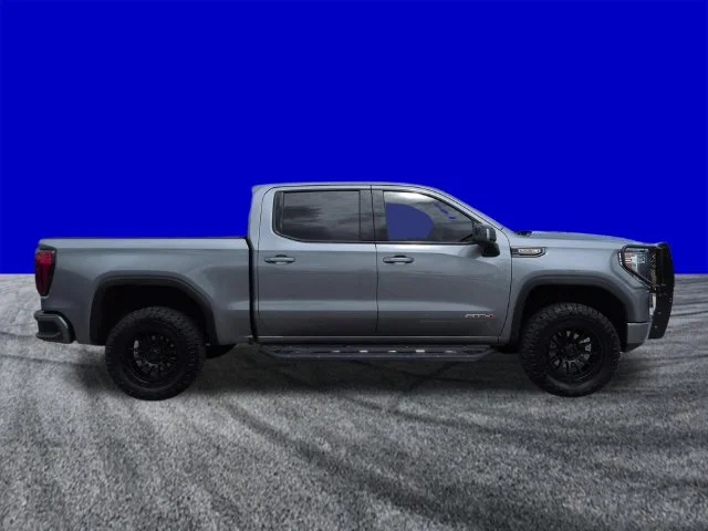 Used 2021 Satin Steel Metallic GMC AT4 image 3