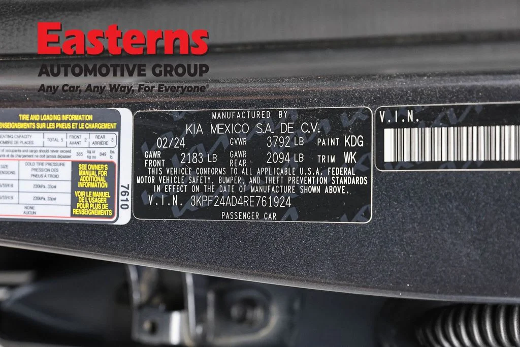 Used 2024 Gray Kia LXS image 33