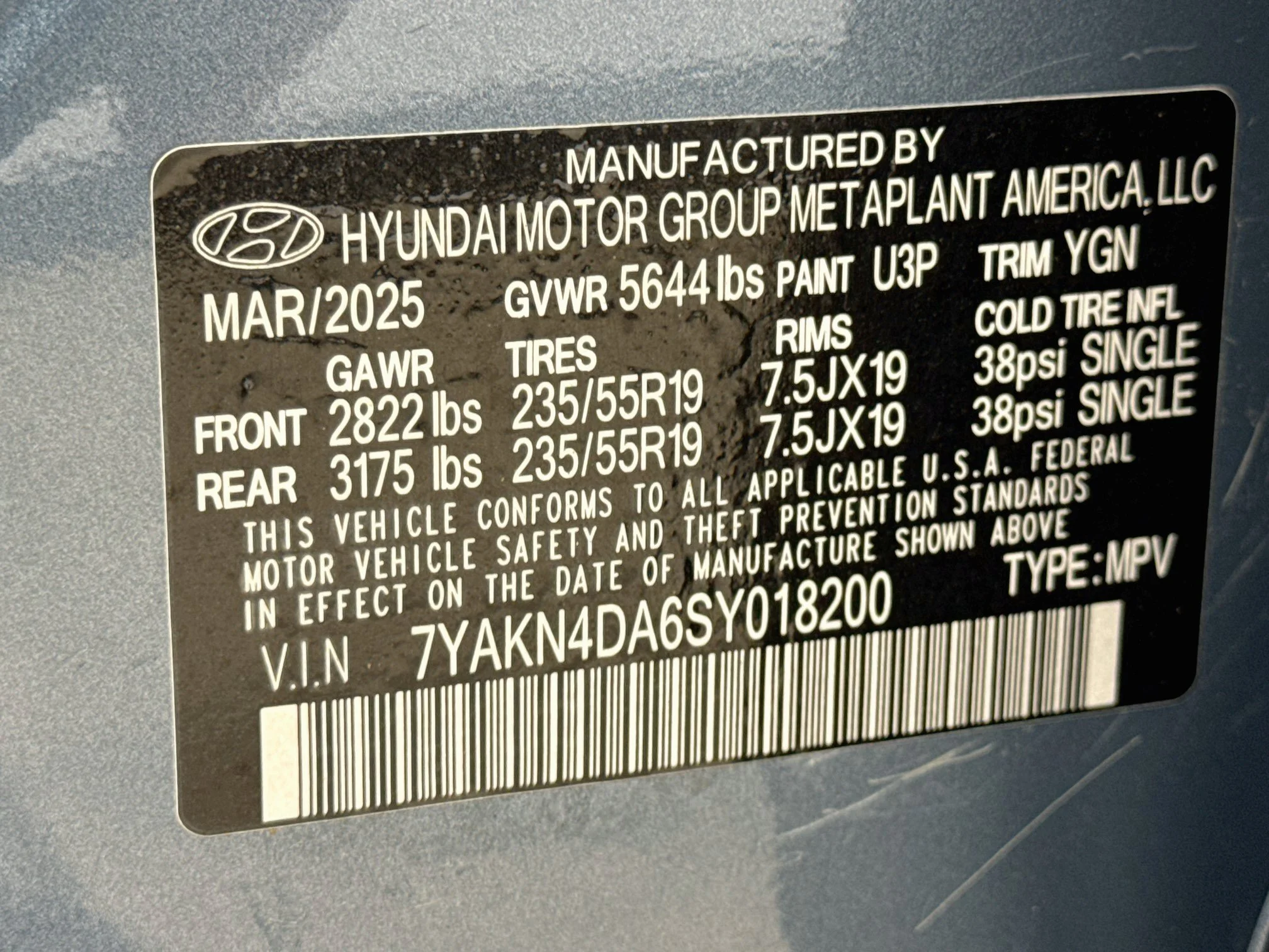 Used 2025 Blue Hyundai SEL image 33