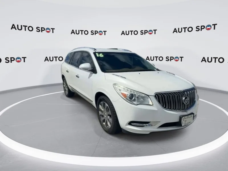 Used 2016 WHITE FROST Buick Leather image 5