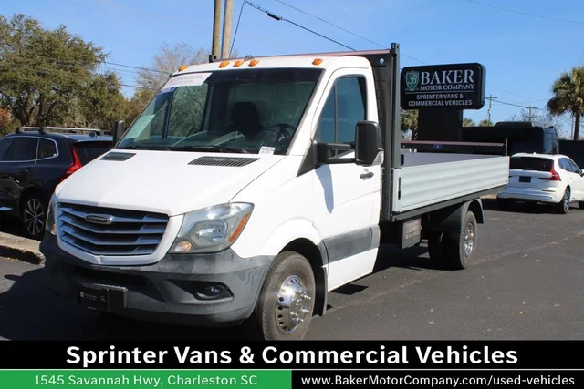 2015 Freightliner Sprinter 3500 14 Foot Flat Bed