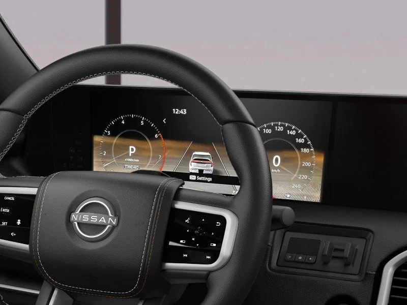 New 2026 Alpine Metallic / Super Black Two-tone Nissan Platinum Reserve image 19