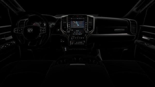 New 2026 Diamond Black Crystal Pearlcoat RAM Big Horn image 6