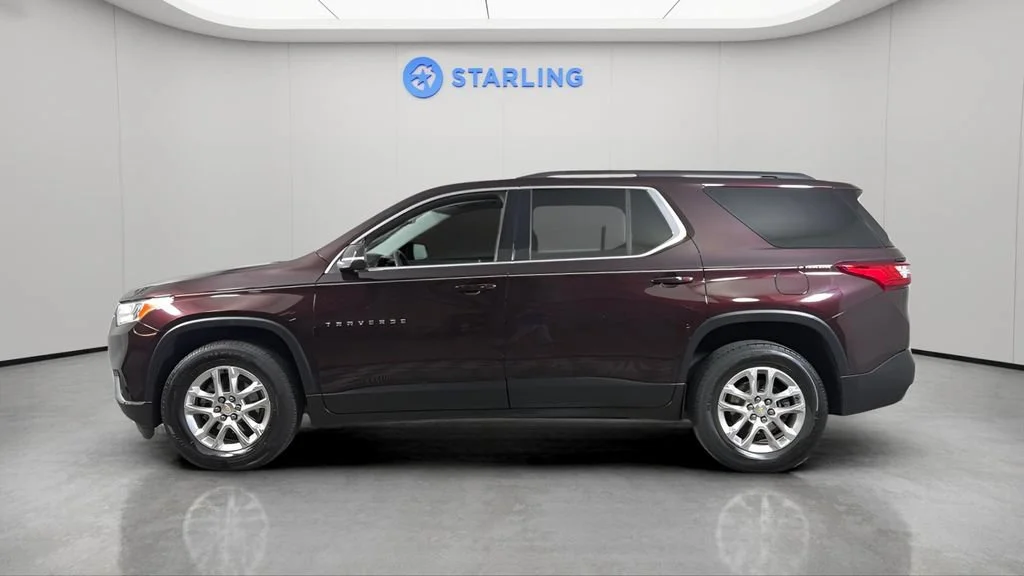 Used 2021 BLACK CHERRY METALLIC Chevrolet LT Cloth image 4