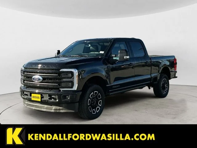 Certified Used 2025 Agate Black Metallic Ford Platinum image 1
