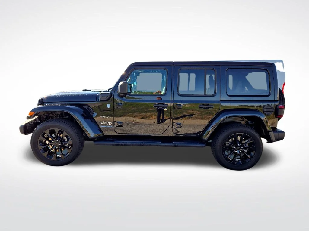 Certified Used 2023 Black Jeep Sahara 4xe image 6