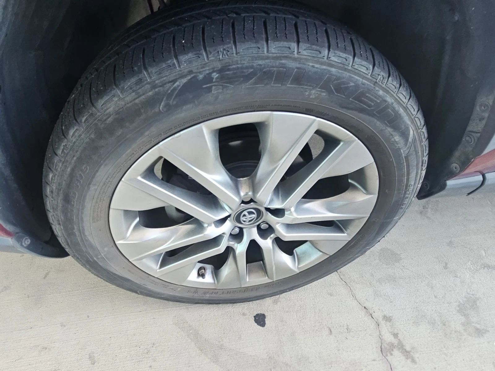 Used 2019 Red Toyota Limited image 2