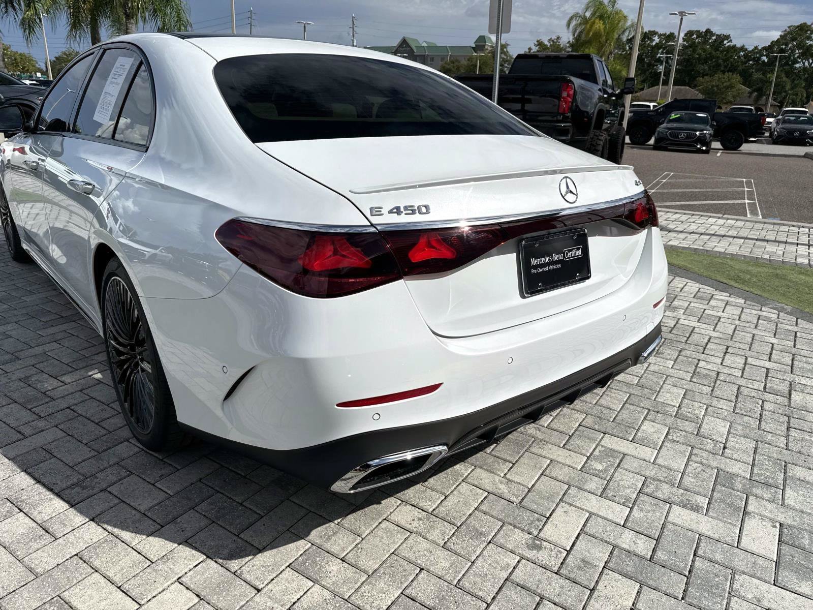 Certified Used 2026 Moonlight White Mercedes-Benz E 450 image 9