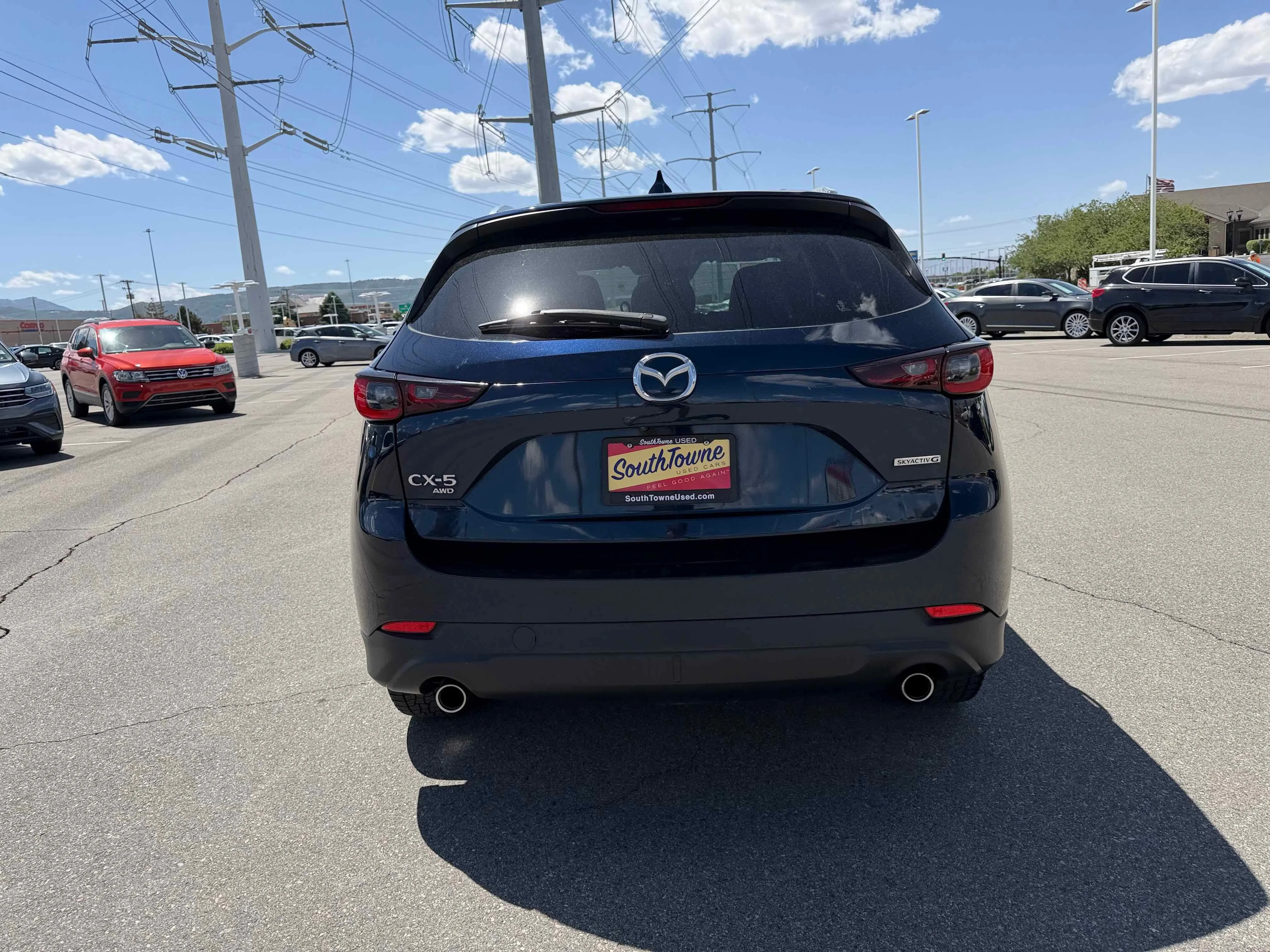 Used 2022 Deep Crystal Blue Mica Mazda 2.5 S Preferred Package image 4