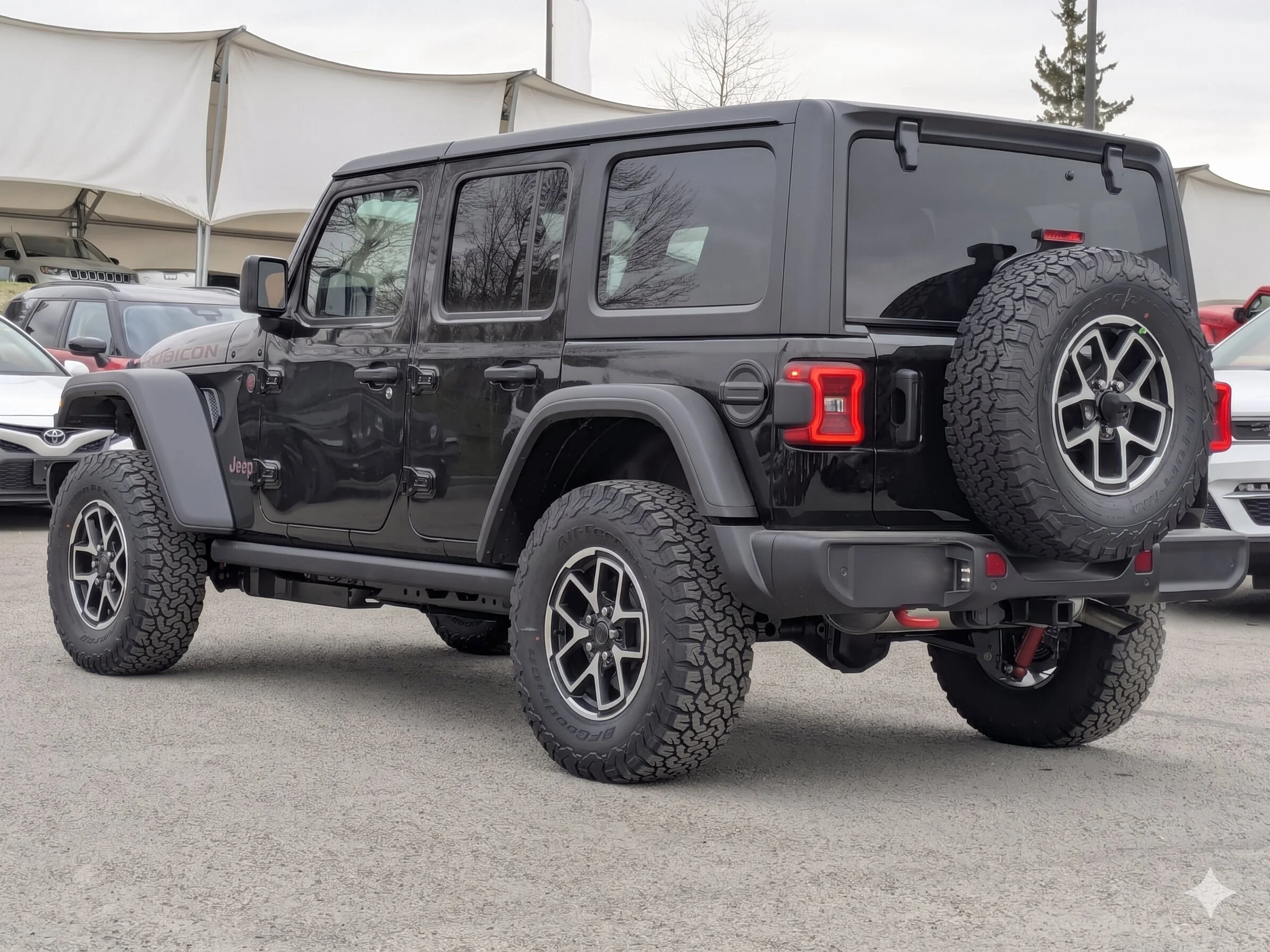New 2026 Black Jeep Rubicon - - Nappa Leather - Convenience Grp - Safety Grp - 3?Piece Hardtop & More image 6