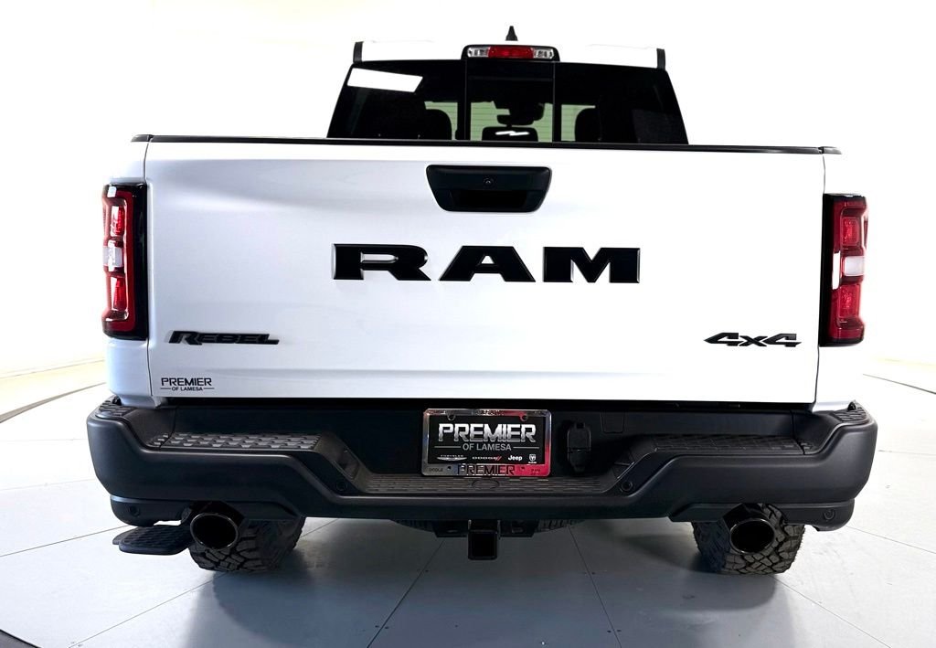 New 2026 Bright White Clear-Coat Exterior Paint RAM Rebel image 5