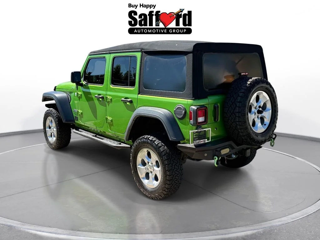 Used 2019 Green Jeep Unlimited Sport S image 6
