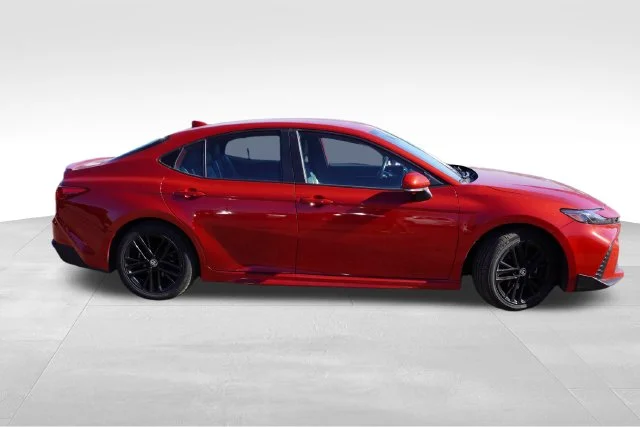 Used 2025 Red Toyota SE image 2
