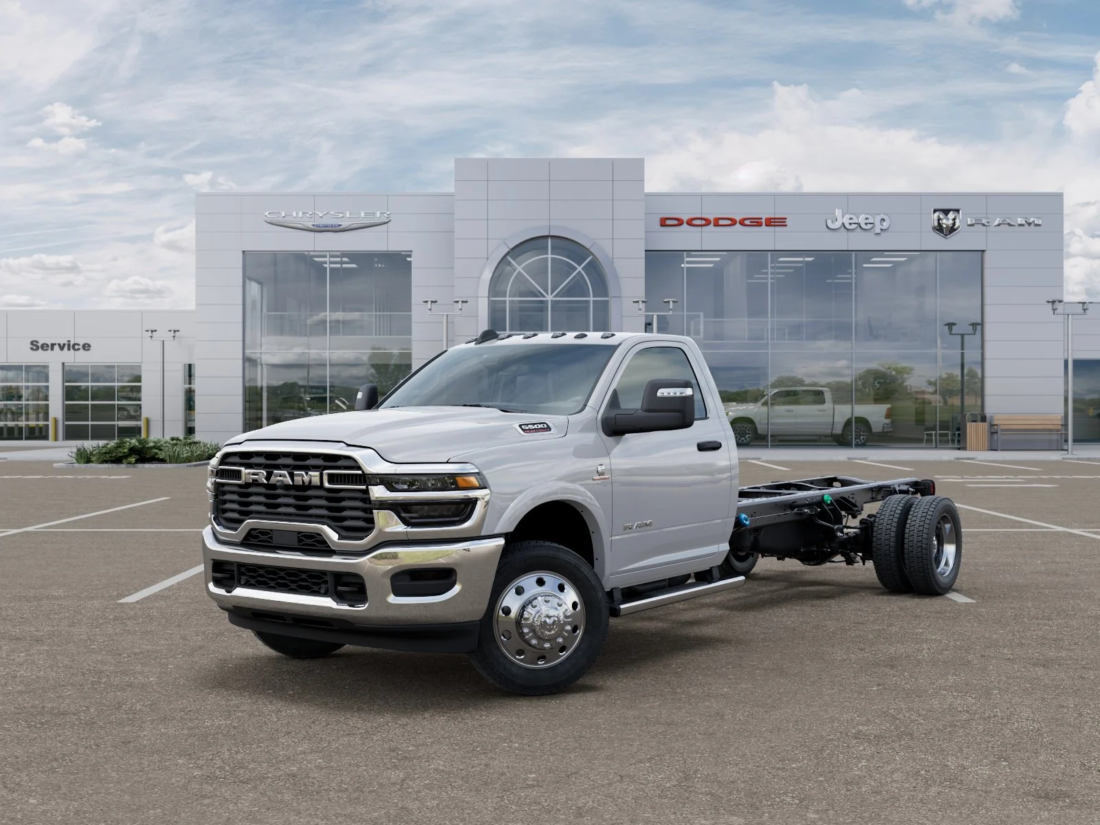 New 2026 Bright White Clear-Coat Exterior Paint RAM Tradesman image 32