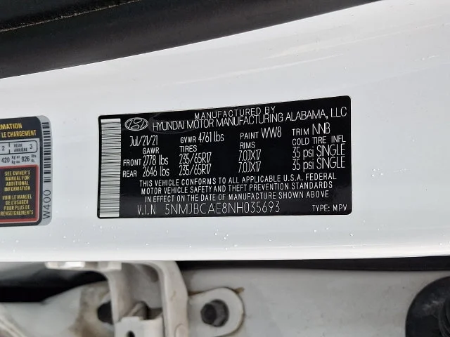 Used 2022 Gray Hyundai SEL image 27