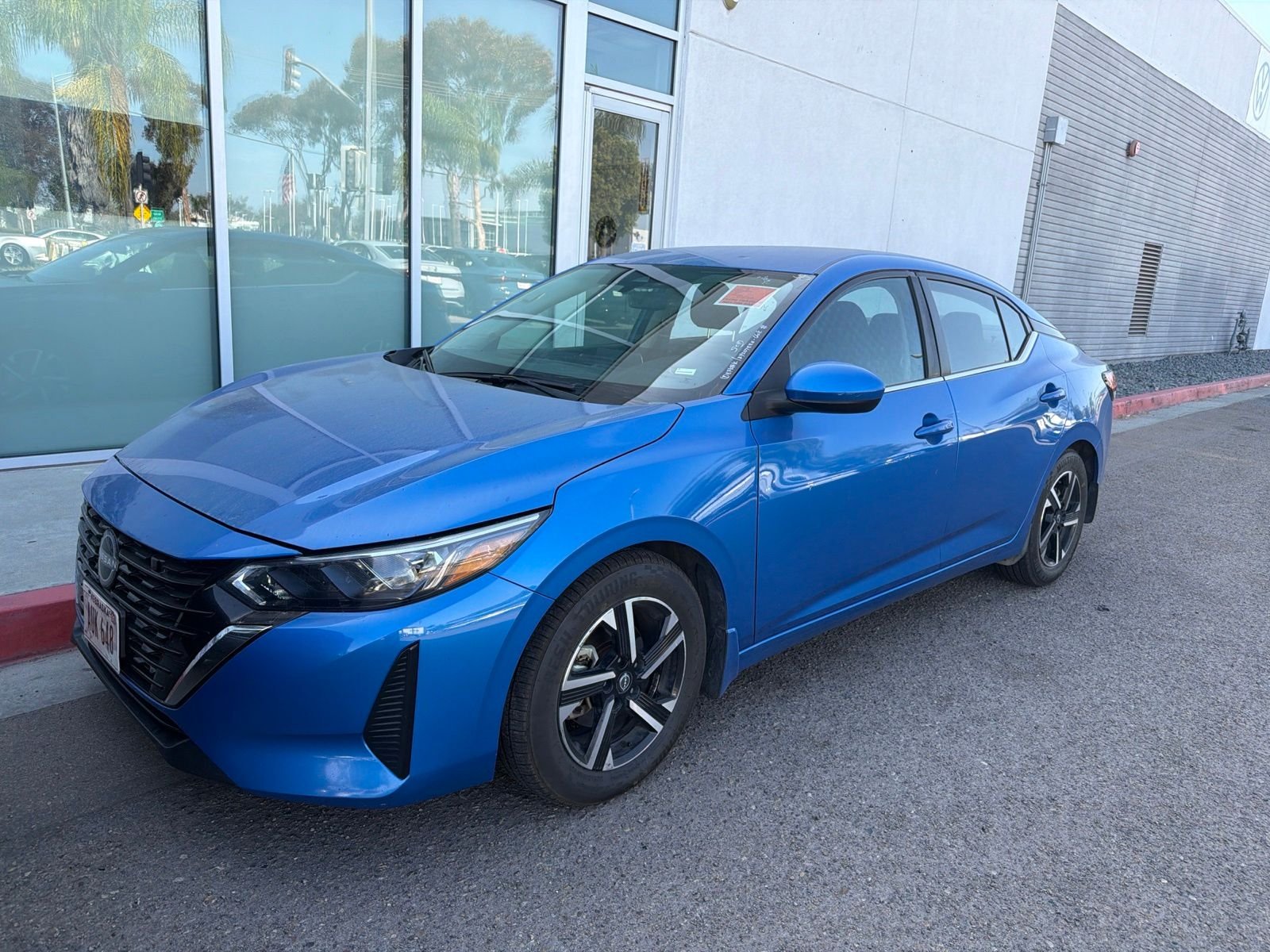 Used 2024 Electric Blue Metallic Nissan SV image 7