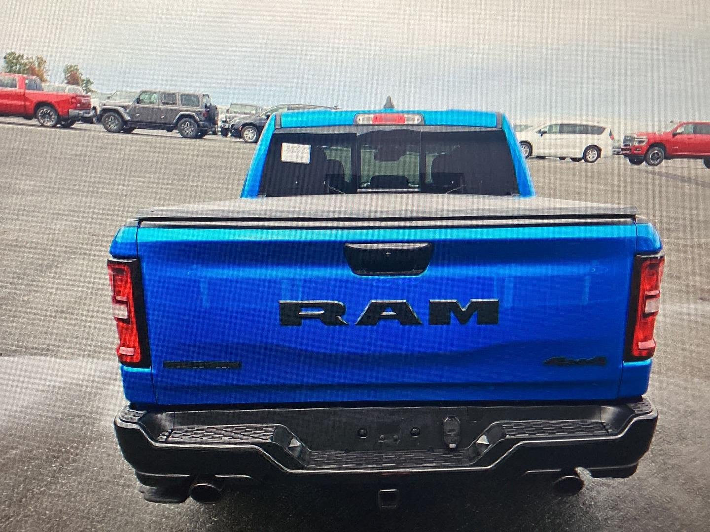 Used 2026 Hydro Blue Pearlcoat Ram Big Horn image 9