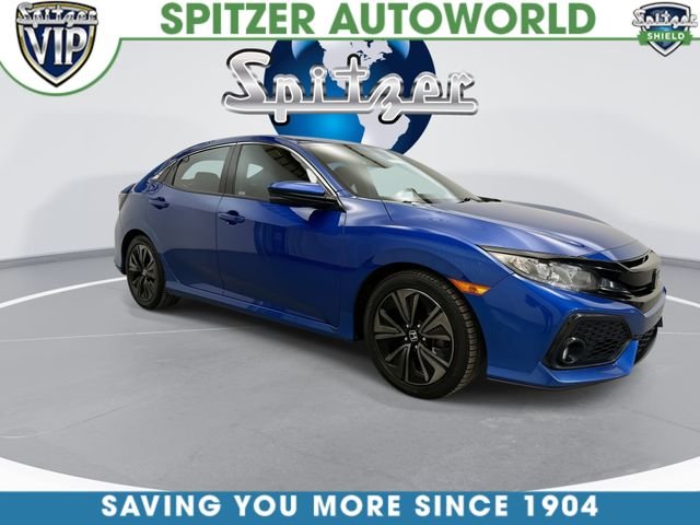 Used 2017 Blue Honda EX image 3