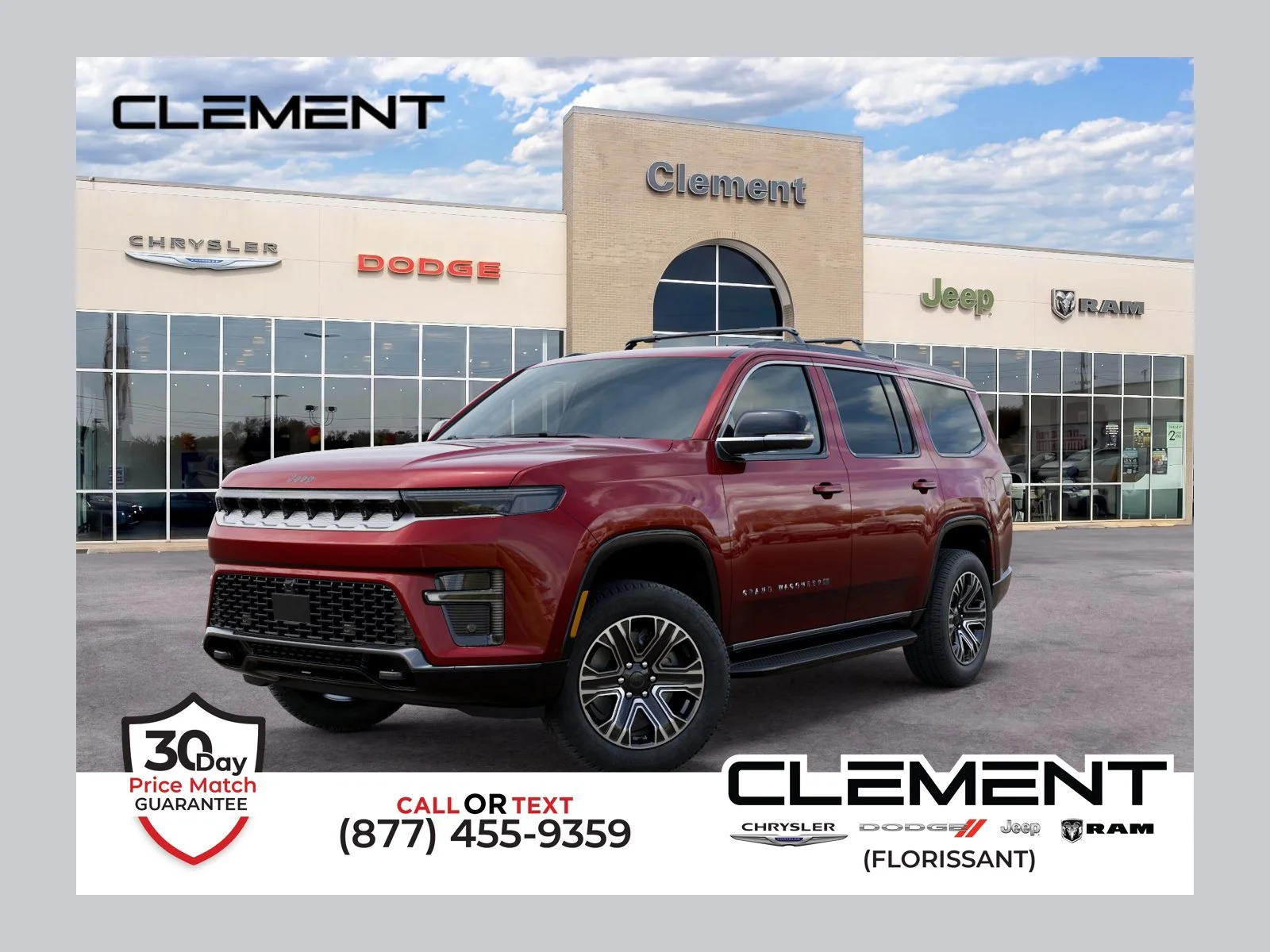 New 2026 Velvet Red Pearl-Coat Exterior Paint Jeep  image 1