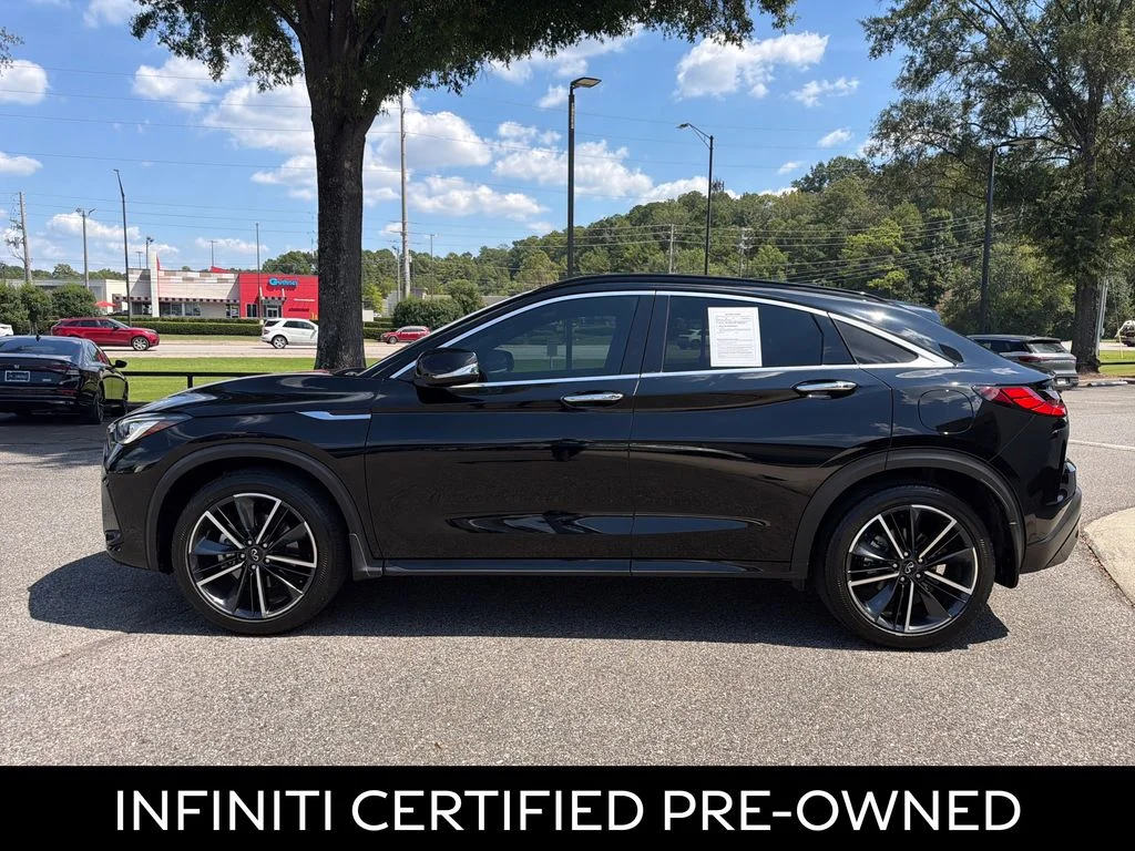 Certified Used 2023 Black Obsidian INFINITI LUXE image 7