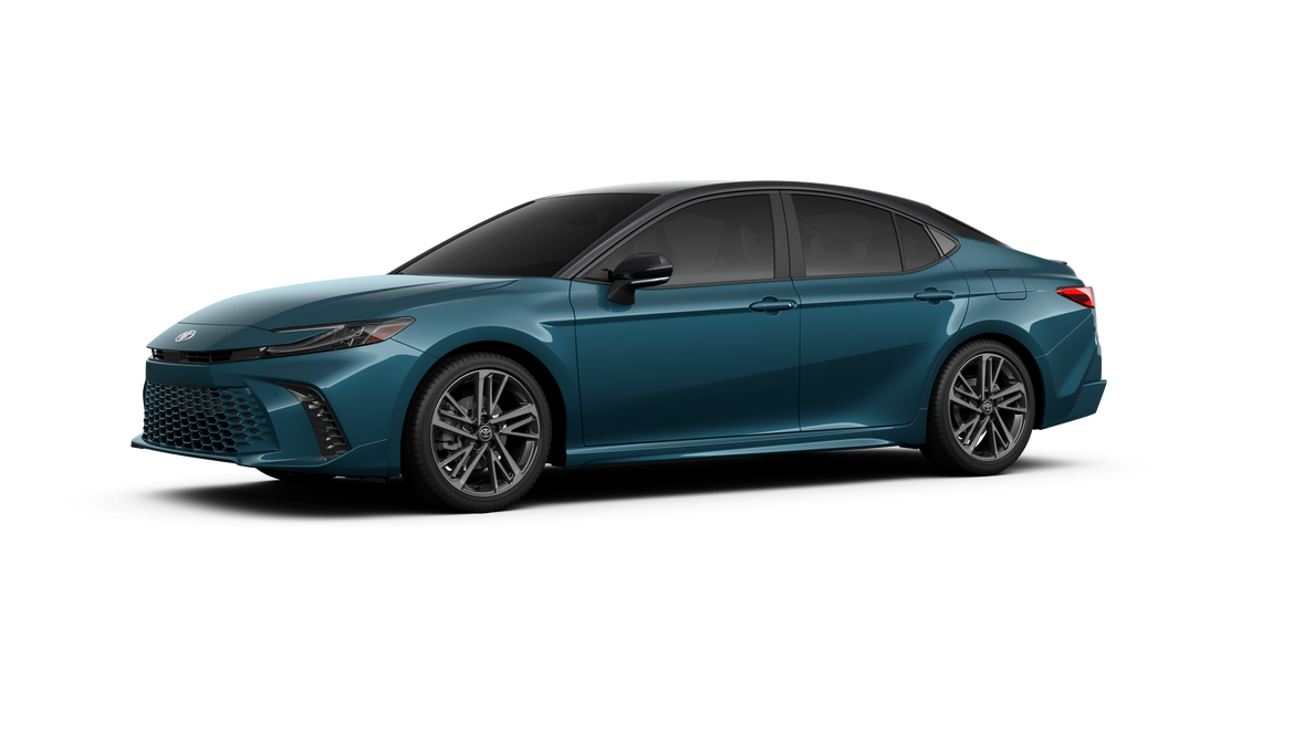 New 2026 Ocean Gem with Midnight Black Metallic roof Toyota XSE image 22