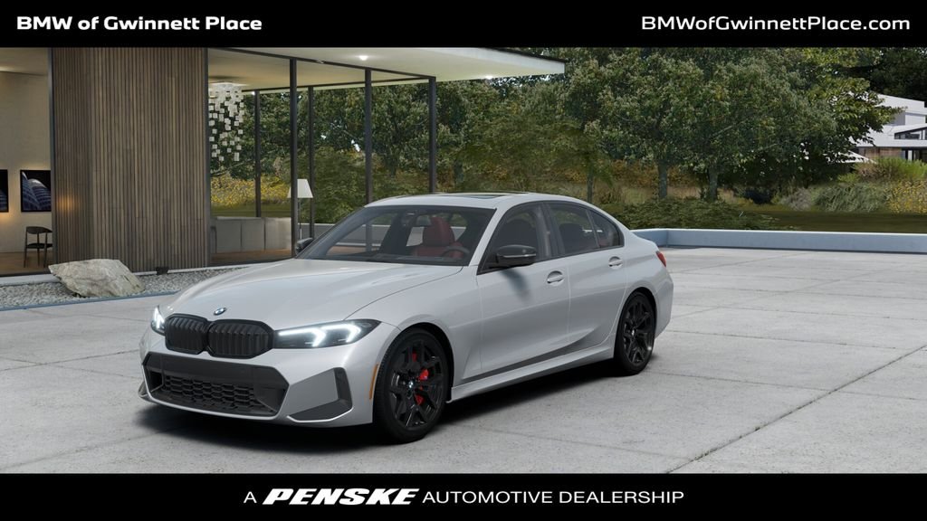 New 2026 Brooklyn Grey Metallic BMW 330i image 1