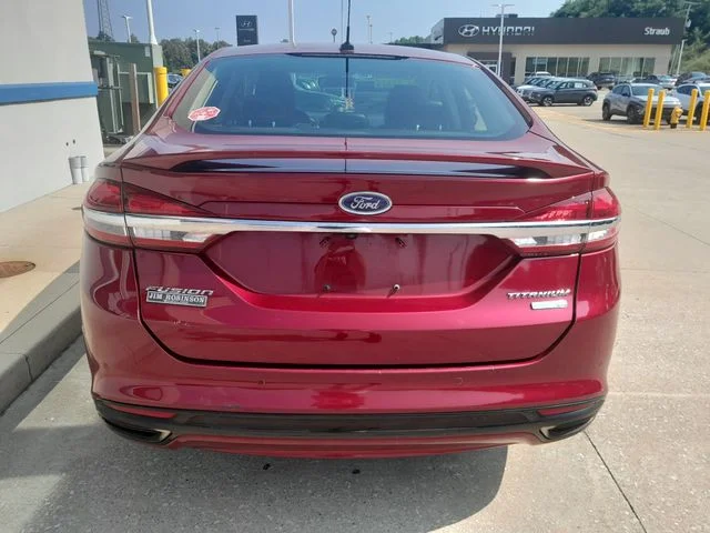 Used 2017 Red Ford Titanium image 6