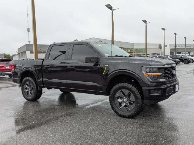 Certified Used 2025 Agate Black Metallic Ford STX image 2