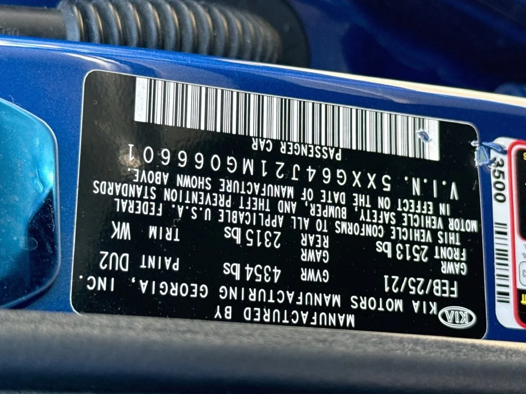 Used 2021 Blue Kia GT-Line image 34