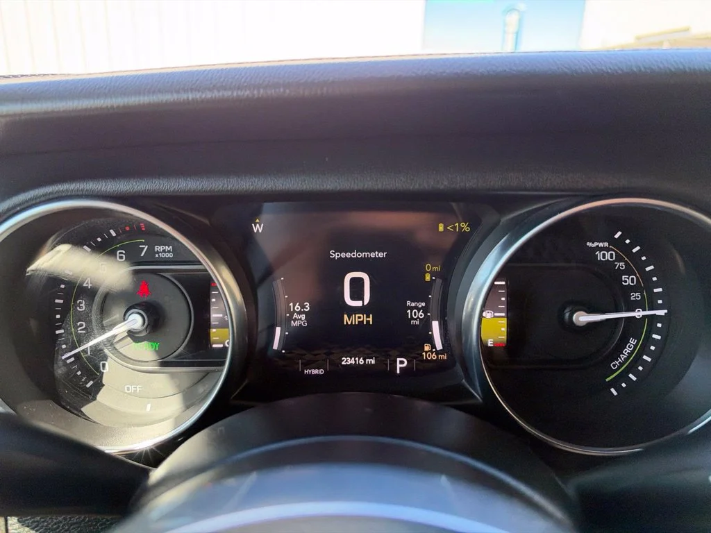 Used 2022 Blue Jeep Unlimited Sahara 4xe image 11