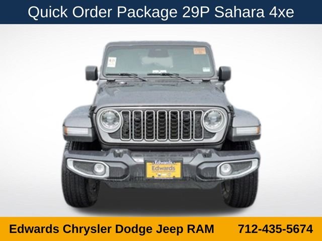 Used 2025 Gray Jeep Sahara 4xe image 2