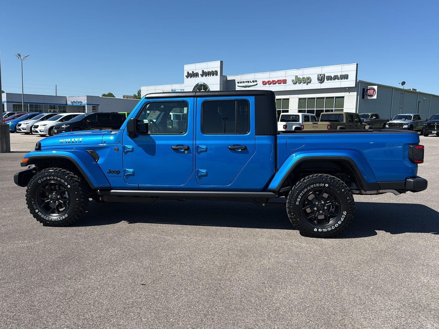 New 2026 Hydro Blue Pearl-Coat Exterior Paint Jeep Willys image 9