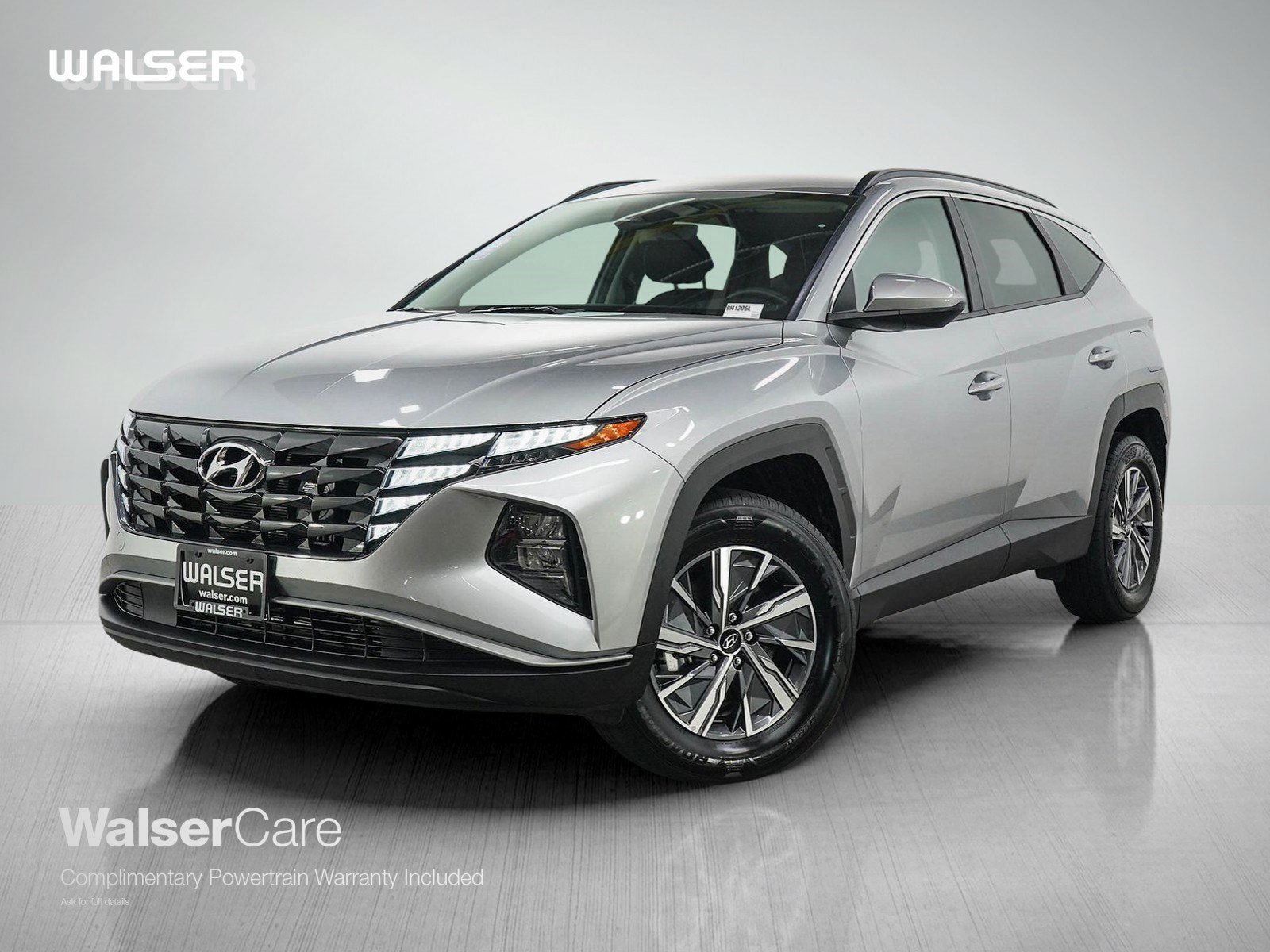 Used 2024 Shimmering Silver Hyundai Blue AWD image 1