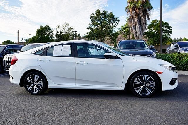 Used 2016 Honda Civic EX-T with VIN 19XFC1F3XGE221857 for sale in Poway, CA