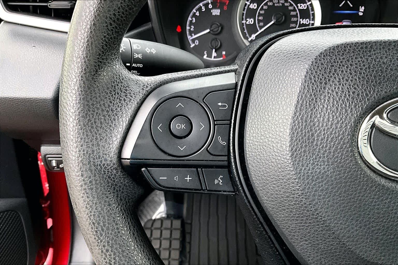 Used 2020 Barcelona Red Metallic Toyota LE image 23