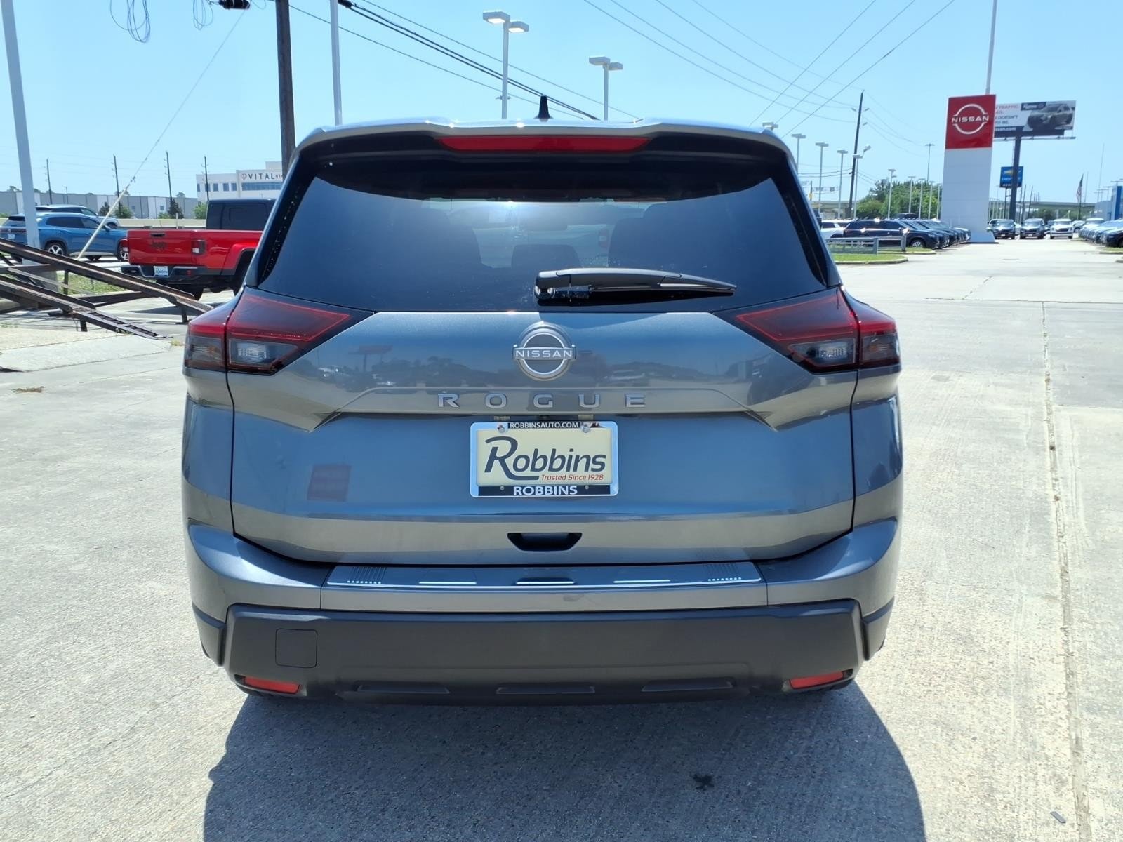 2026 Nissan Rogue Dark Armor White at Robbins Nissan