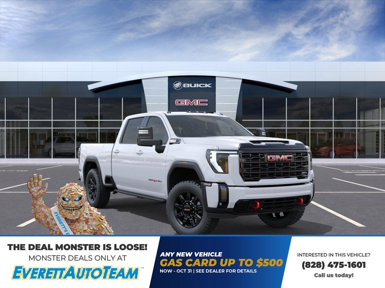 New 2026 Summit White GMC AT4 image 1