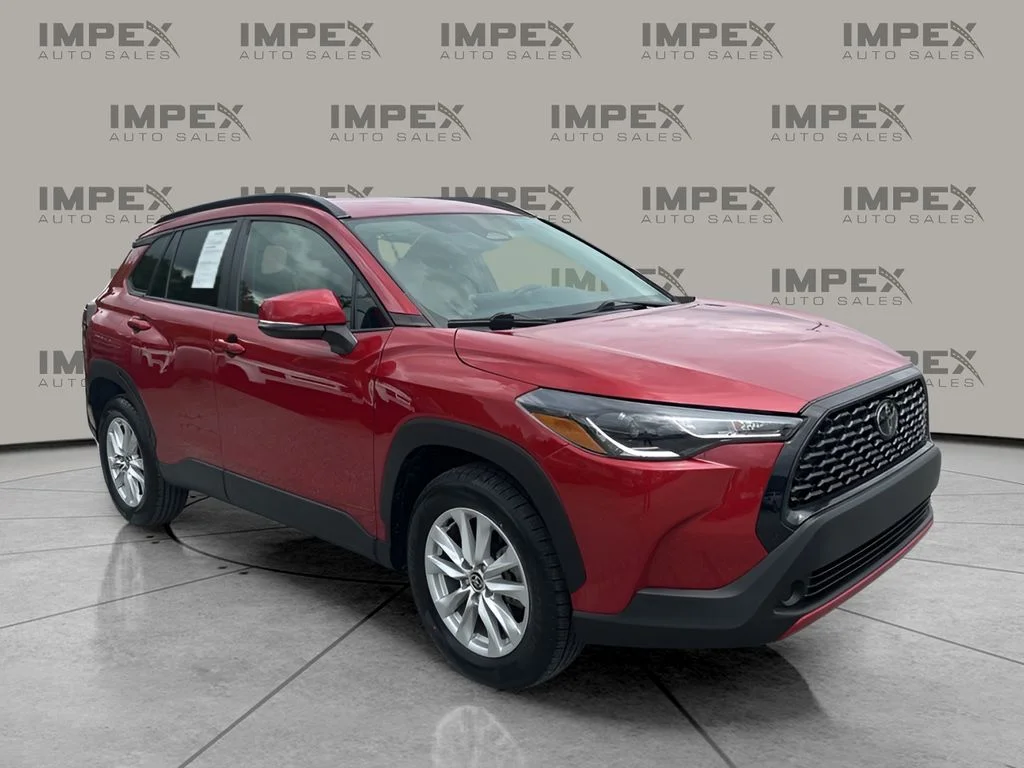 Used 2023 Red Toyota LE image 7