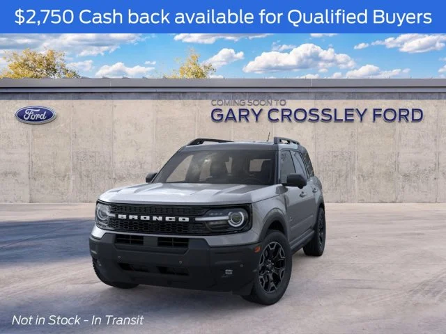 New 2026 Carbonized Gray Metallic Ford Outer Banks® image 2