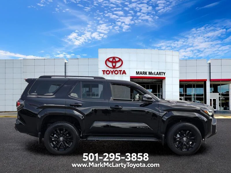 Used 2026 Black TOYOTA HYBRID PLATINUM 4WD image 6