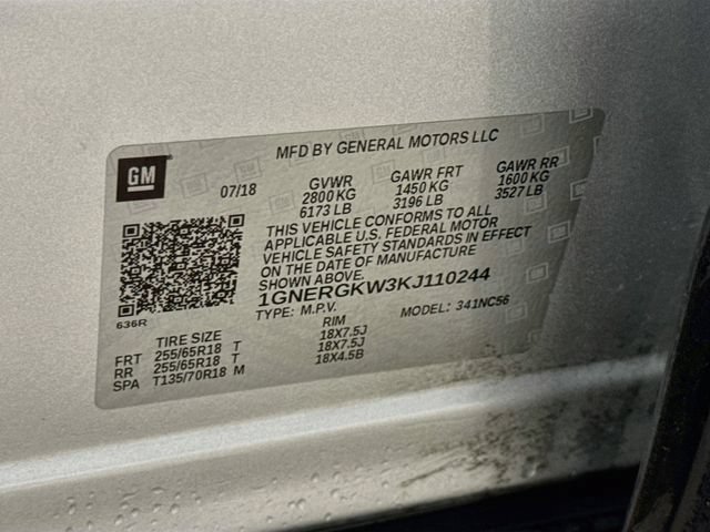 Used 2019 SILVER ICE METALLIC Chevrolet LT Cloth image 32