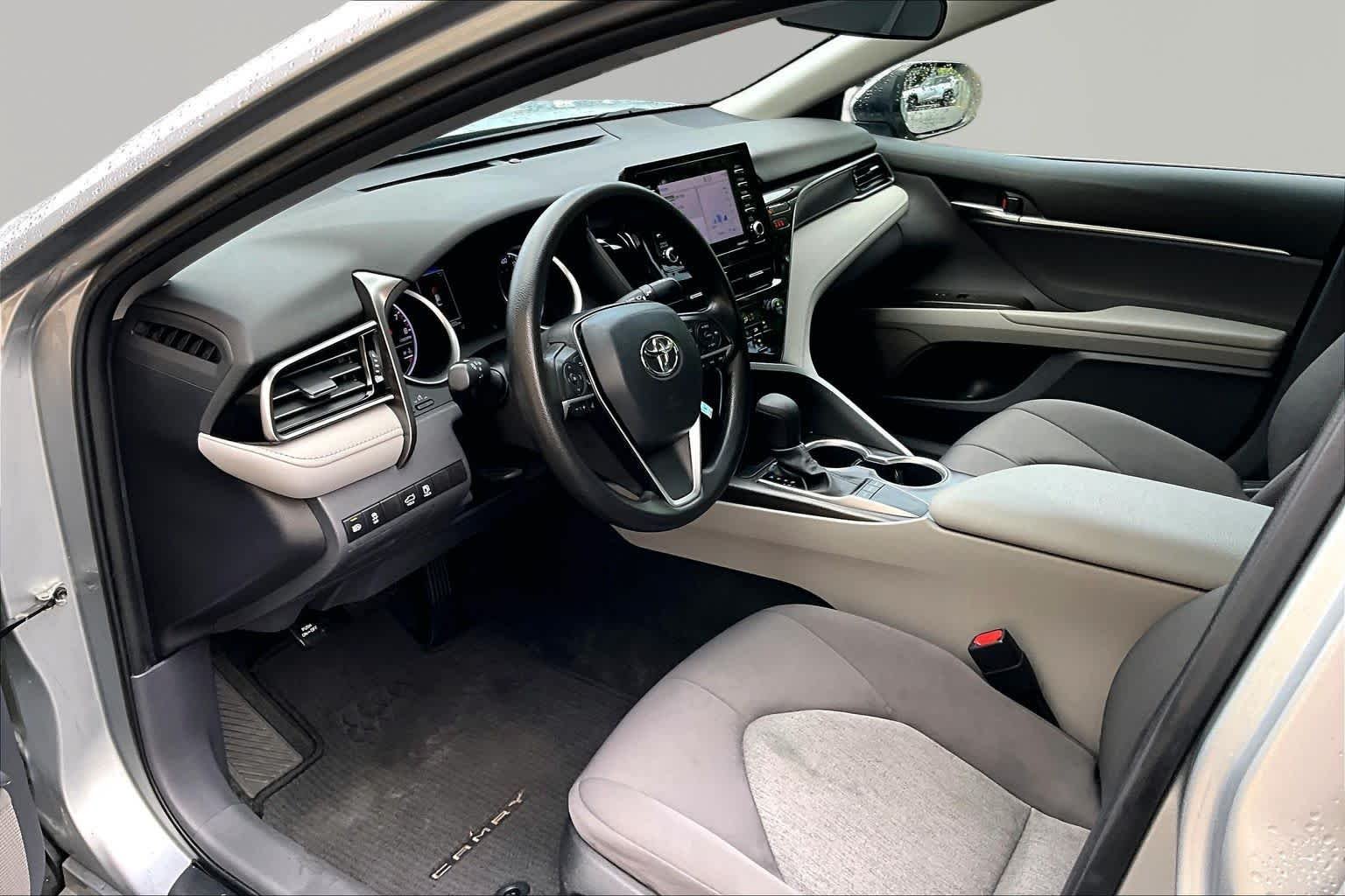 Used 2022 Celestial Silver Metallic Toyota LE image 18