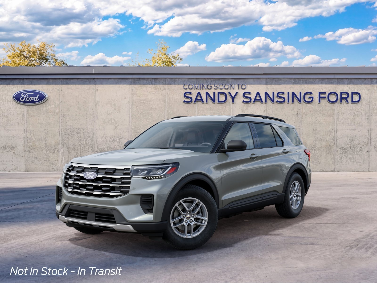 New 2027 Avalanche Gray Ford Active image 2