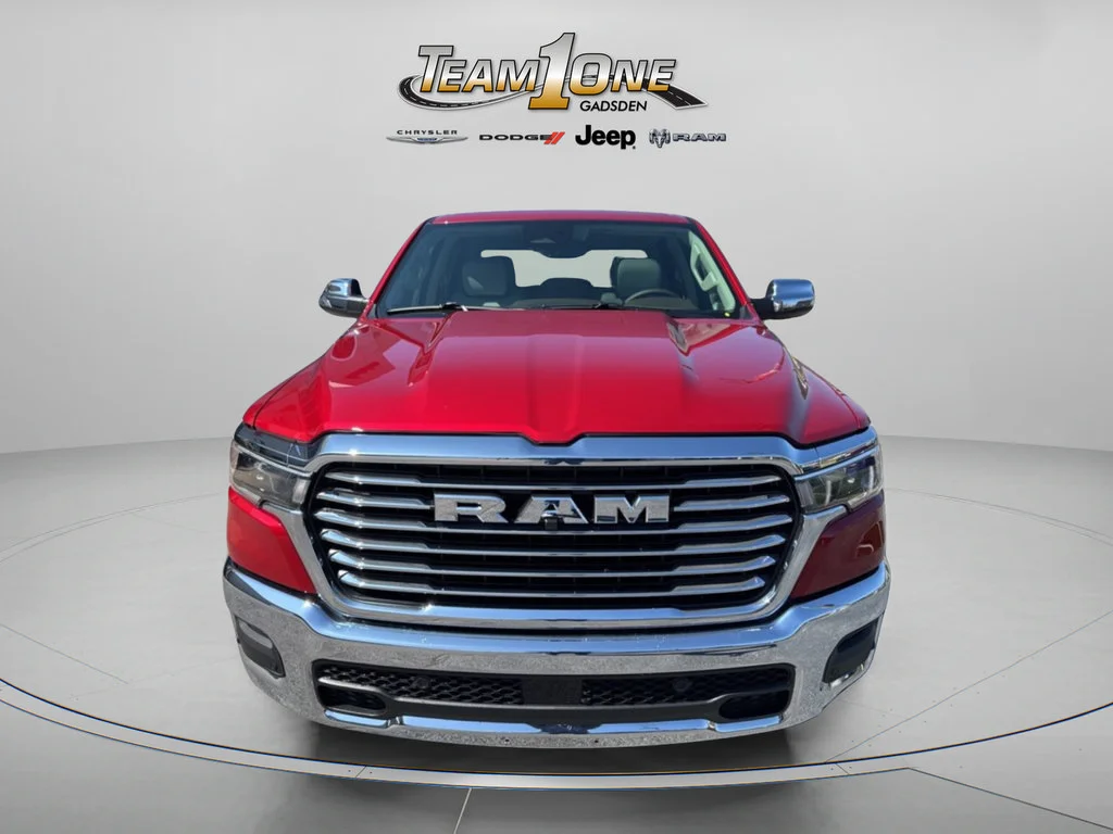 New 2026 Molten Red Pearl-Coat Exterior Paint RAM Laramie image 2
